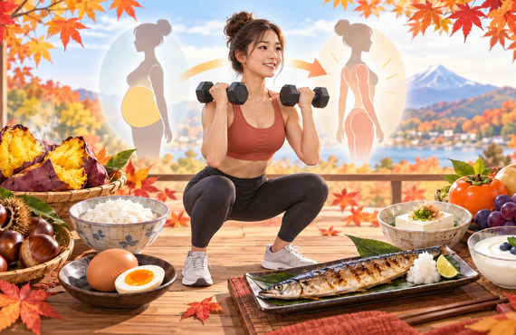 食欲の秋こそ痩せどき？「アンダーカロリー×筋トレ」で脂肪だけを狙うダイエットの科学｜Drippin